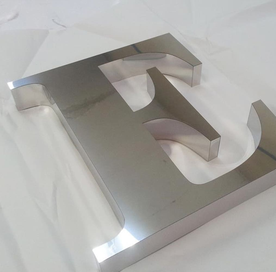 Объемные буквы из металла