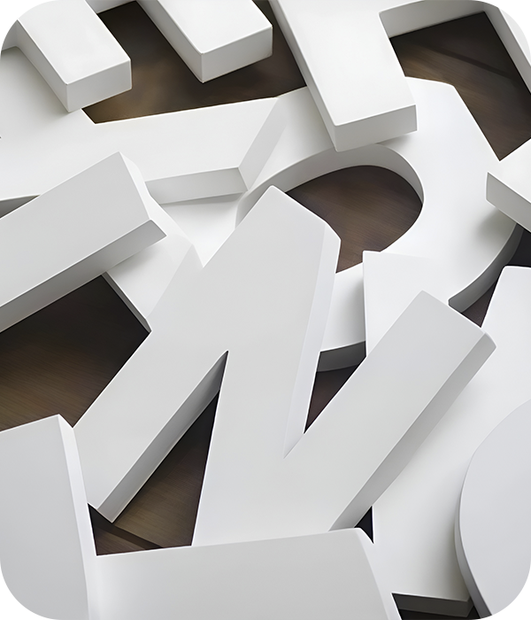 Почему клиенты заказывают буквы из пенопласта