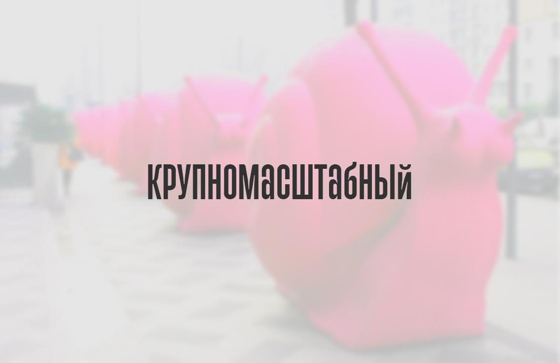 Крупномасштабный